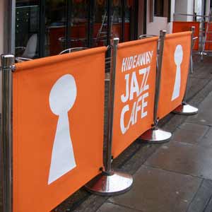 Jazz cafe banners
