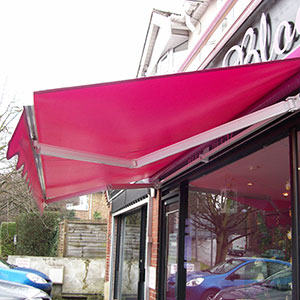 Shop awnings and blinds